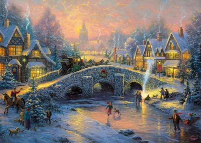 Puzzle Čarolija Božića 1000 dijelova