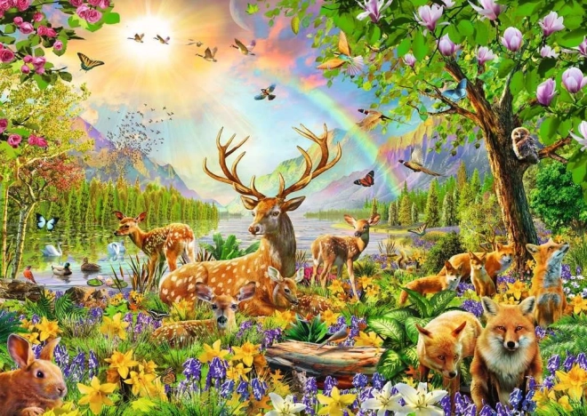 Ravensburger Puzzle Šumske životinje XXL 200 dijelova