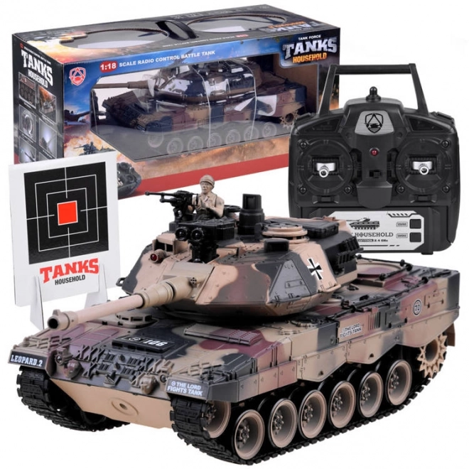 Veliki daljinski upravljani tenk LEOPARD RC0106