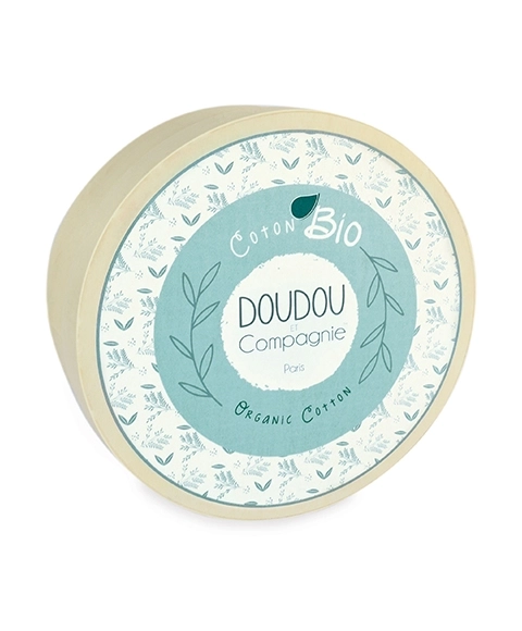 Doudou poklon set - plišana zečica s ružičastom dekicom od BIO pamuka