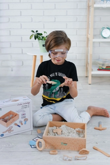 Arheološki set za djecu s kinetičkim pijeskom