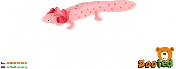 Plastična figurica aksolotla 8 cm u vrećici