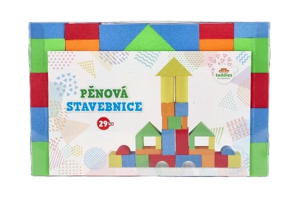Šarena pjenasta konstrukcijska igračka za djecu