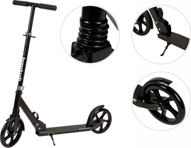 Glatka vožnja zahvaljujući velikim kotačima 200 mm i ovjesu