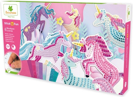 Stick & Fun XXL kreativni set mozaika – jednorog