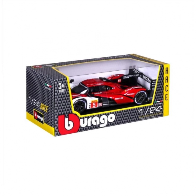 Bburago 1:24 Trkaći - Porsche 963 - Bijela/Crvena #5