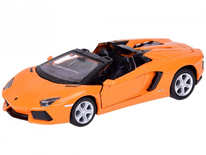 Metalni model automobila Lamborghini Aventador Roadster 1:32 interaktivan