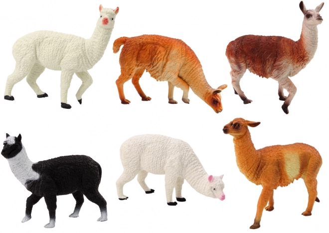 Set Figurka Alpaca Lamy Farma 6 kom. Mix