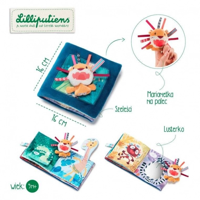 Lilliputiens - Knjiga s mini lutkom Lew Jack 9 m+