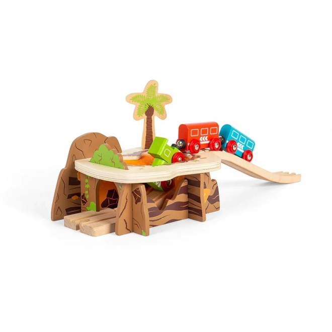 Bigjigs Rail Tunel Lávina jama