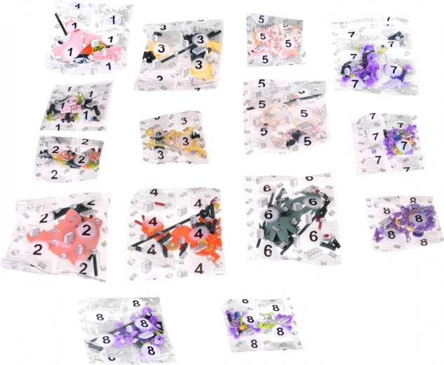 563 dijela za realističnu cvjetnu kompoziciju