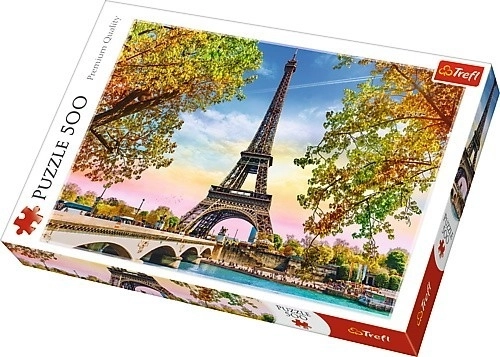 Puzzle - Romantična Pariz 500 kom