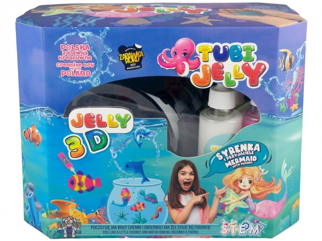 Zabavni set Tubi Jelly s velikim akvarijem Sirena