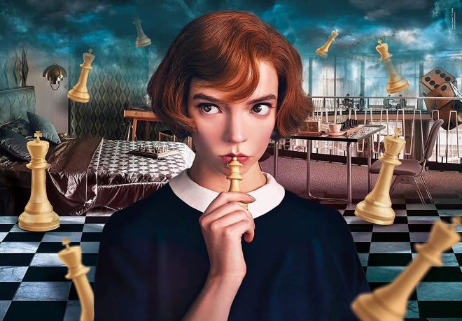 puzzle netflix: damin gambit 1000 dijelova