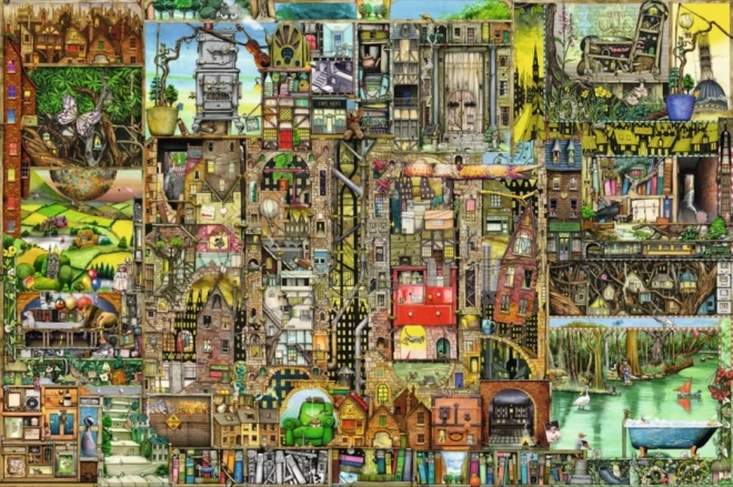 Ravensburger Puzzle Čudnovati grad 5000 kom