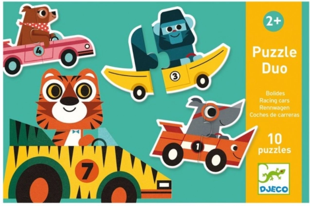 Puzzle Duo Trkaći Automobili