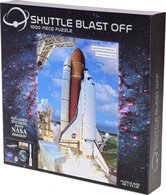 Puzzle NASA – lansiranje raketoplana (1000 dijelova)