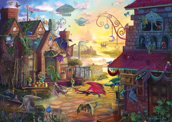Puzzle Zmajeva pošta 1000 dijelova