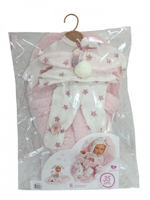 Llorens M635-86 odjeća za lutku beba NEW BORN veličine 35-36 cm