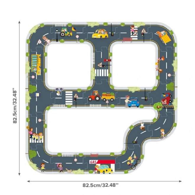 Tooky Toy Autopista Slagalica