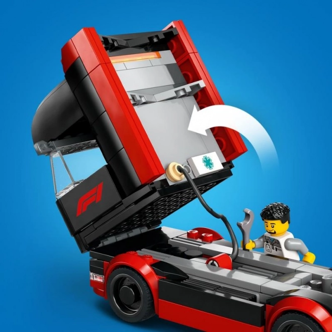 LEGO® City 60445 Kamion F1® s vozy F1® RB20 i AMR24