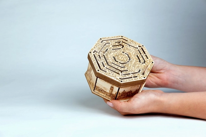 3D Drvena zagonetka kutija Secret Maze