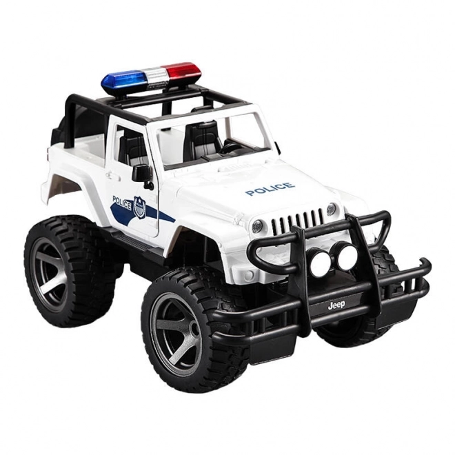 Daljinski upravljani automobil 1:12 Double Eagle (bijeli) Jeep (Policija) E550-003