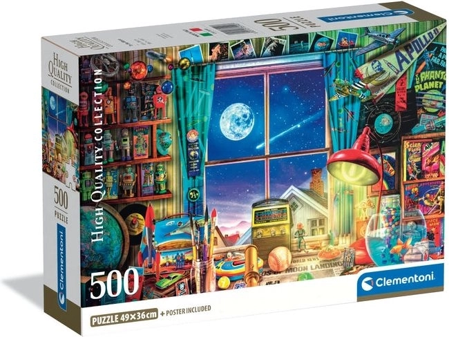 Clementoni puzzle putovanje na Mjesec 500 dijelova
