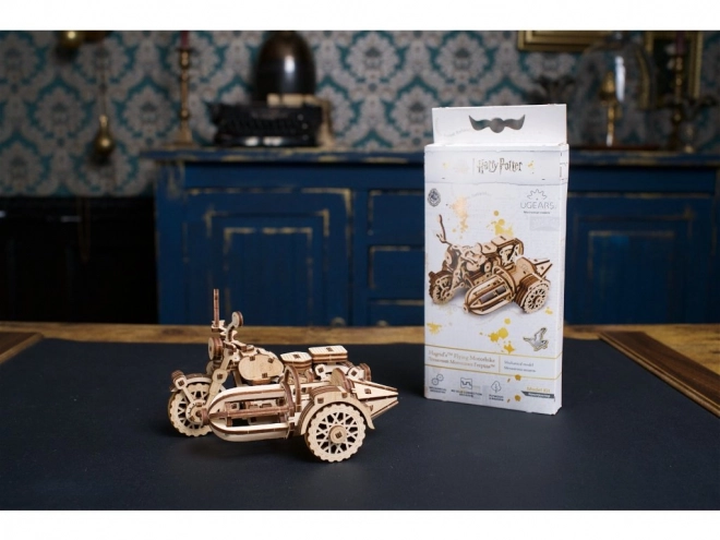 Drvene mehaničke puzzle vojni kamion