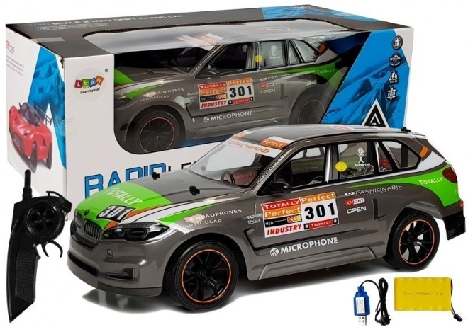 Sivi auto na daljinsko upravljanje RC 1:10 2.4G
