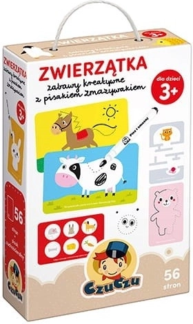 CzuCzu Životinje – kreativna zabava s brisačem flomastera