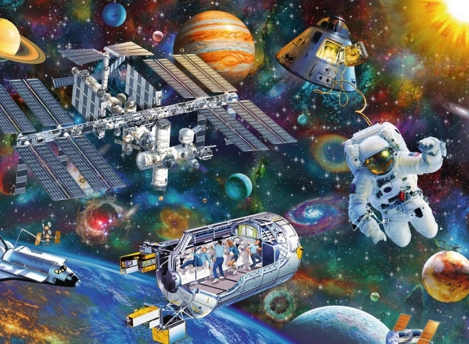Ravensburger slagalica svemirsko istraživanje XXL, 200 dijelova