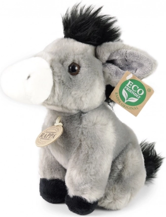 Plišani magarčić 18 cm ECO‑FRIENDLY Rappa