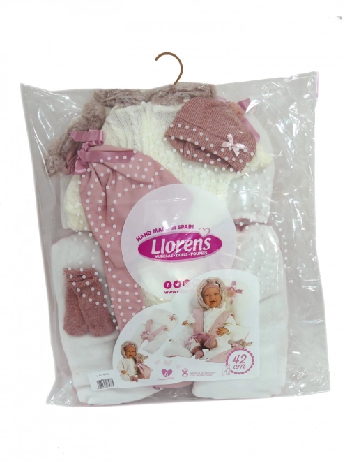 Llorens M740-78 odjeća za lutku bebu NEW BORN veličine 40-42 cm