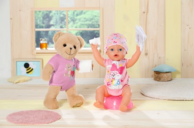 Medvjedić BABY born, ružičasta odjeća