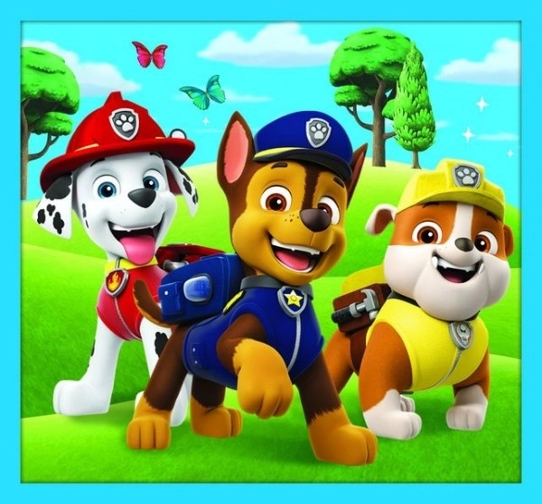 Puzzle Paw Patrol Psići u ophodnji 10u1 Pouzdan tim u kutiji 40x27x6cm