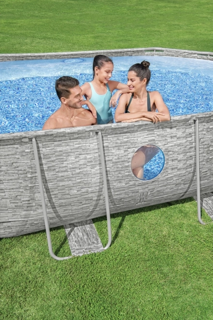Samonosni bazen Bestway Power Steel Swim Vista 427 x 250 x 100 cm
