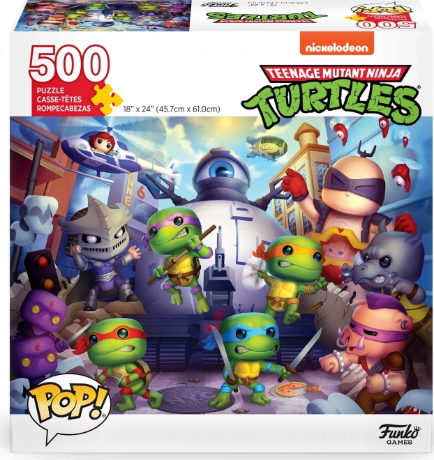 Puzzle FUNKO GAMES POP! Ninja kornjače 500 dijelova