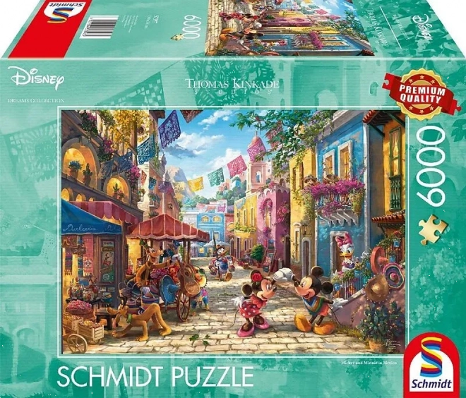 SCHMIDT Puzzle Mickey i Minnie u Meksiku 6000 dijelova