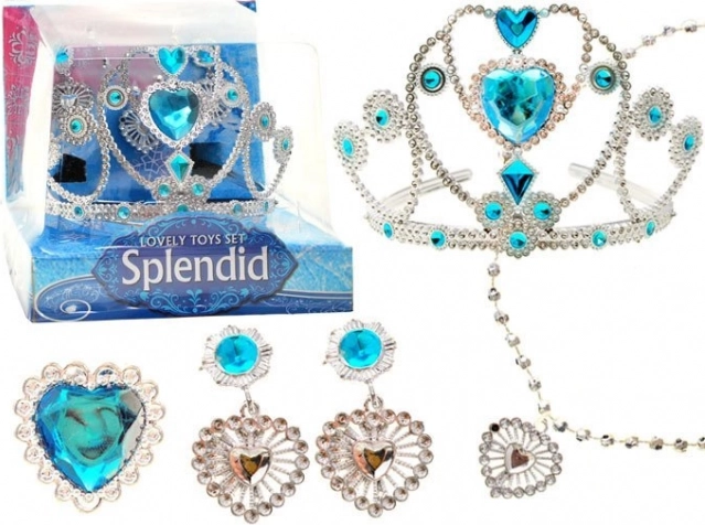 Kruna i nakit Elsa inspirirani Snježnim kraljevstvom