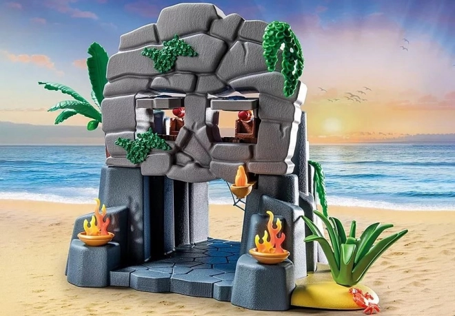 Igraći set PLAYMOBIL Pirati - Otok lubanja
