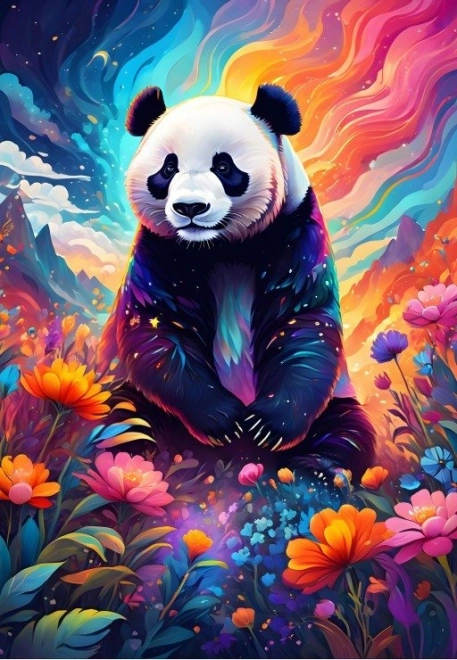 Slagalica Šarena Panda 1000 Dijelova