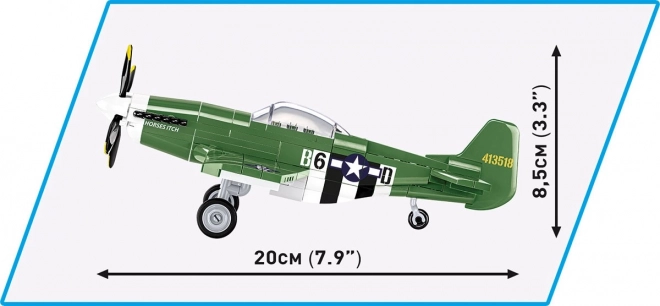 Građevni set aviona P-51D Mustang COBI