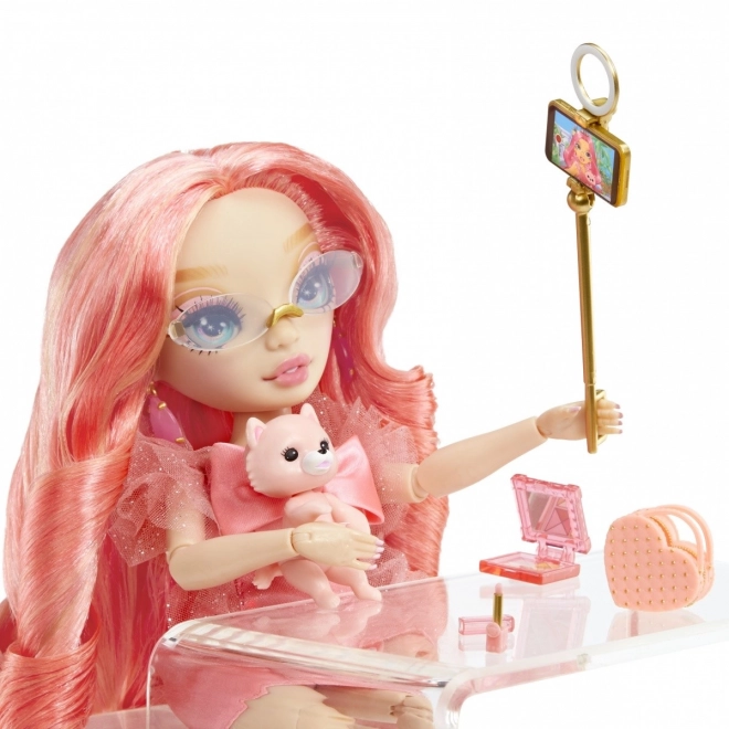 Rainbow High Novi Prijatelji Moda Lutka - Pinkly Paige Pink
