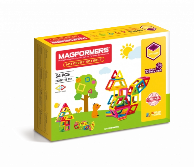 Moji prvi MAGFORMERS – magnetska građevna igra 54 dijela