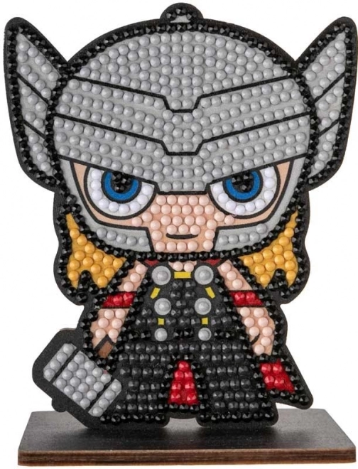 dijamantno slikanje Crystal Art Buddies – Thor (Marvel Avengers)