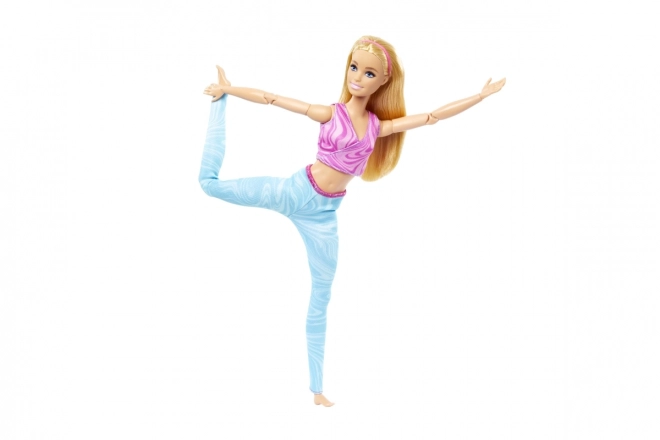 Barbie u pokretu - Plavuša s plavim tajicama HRH27
