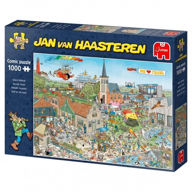 JUMBO Puzzle JvH Let iznad otoka 1000 komada