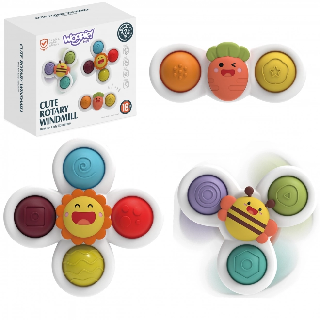 Dječja igračka WOOPIE 3v1 Spinner