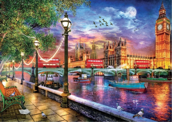 Educa Puzzle London u zalazak sunca 2000 dijelova
